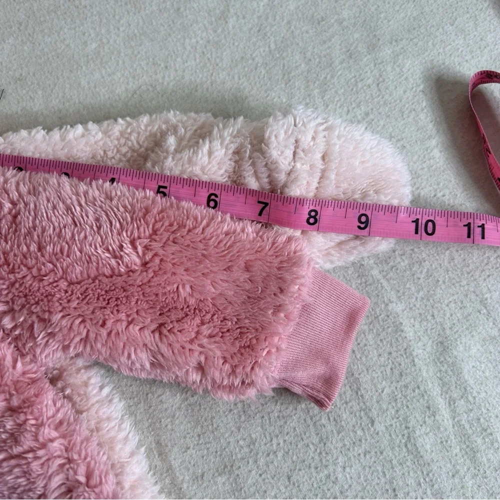Bundle Carter's‎ Pink Sherpa One piece jumpsuit size 3-6M